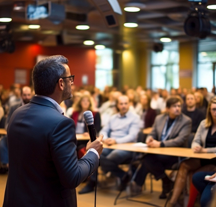 Corporate Event Setup - Audio Vision & Event