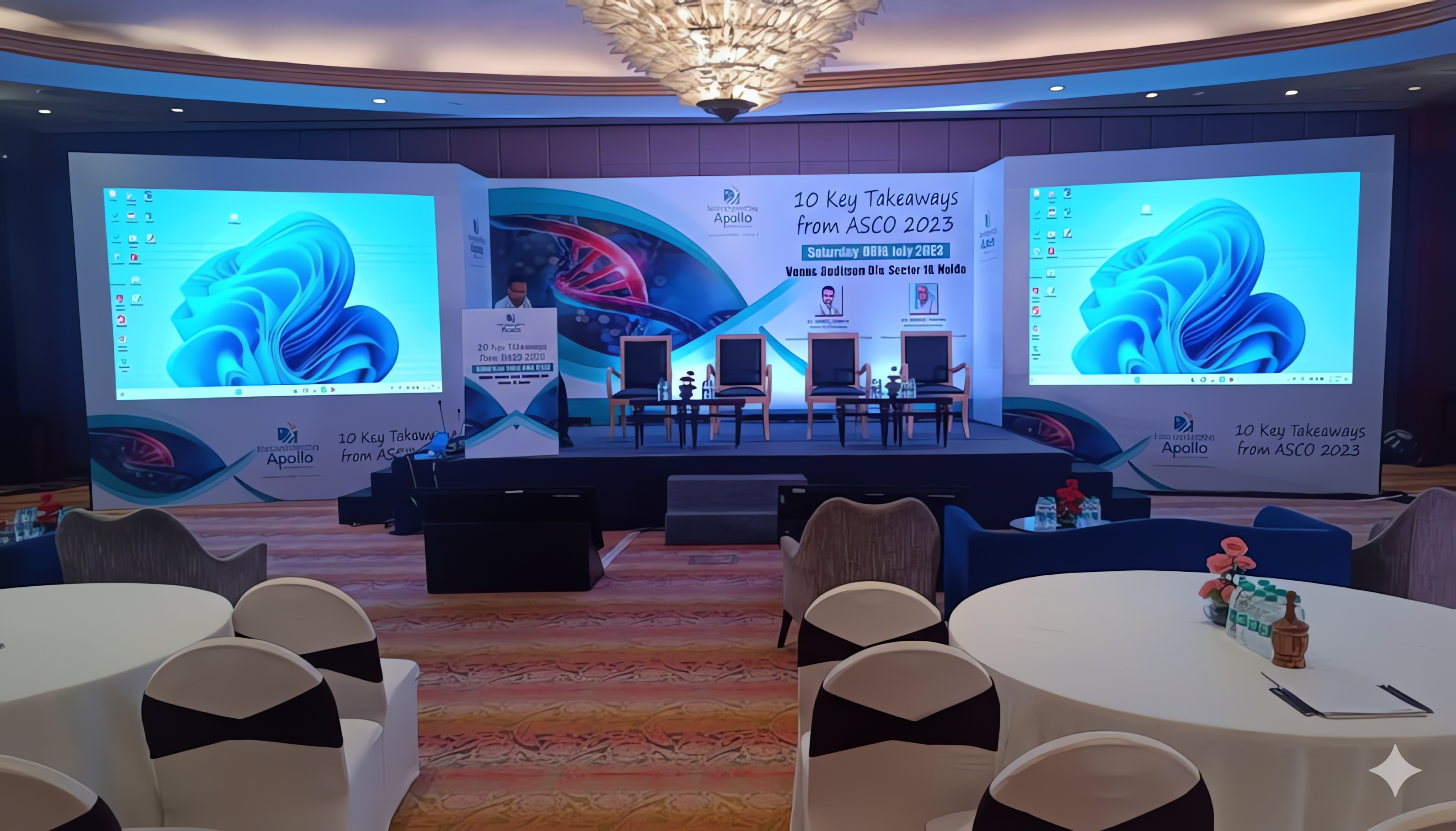 Launch Stage Design – Corporate Event